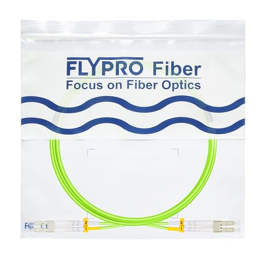 FLYPROFiber- 3M/10ft OM5 LC to LC Fiber Patch Cable, Length Options: 0.2m-20m - Image 7