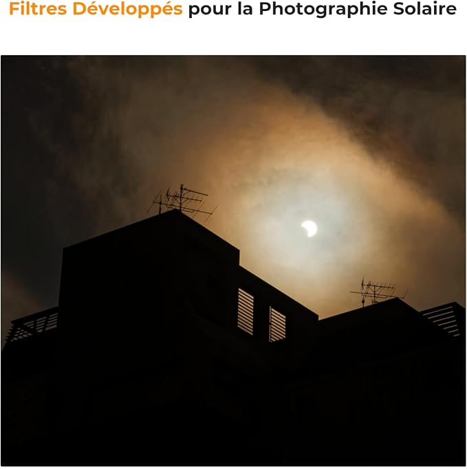 K&F CONCEPT 58mm ND1000000 ND Lens Filter Solar Eclipse Neutral Density Camera - Image 4