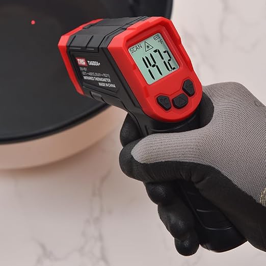 MUFASHA Infrared Thermometer Temperature Gun Laser High Temp Thermometer - Image 5
