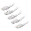 Cable Matters 10Gbps 5-Pack Snagless Cat 6 Ethernet Cable - 8ft by CableMatters