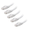 Cable Matters 10Gbps 5-Pack Snagless Cat 6 Ethernet Cable - 4ft by CableMatters