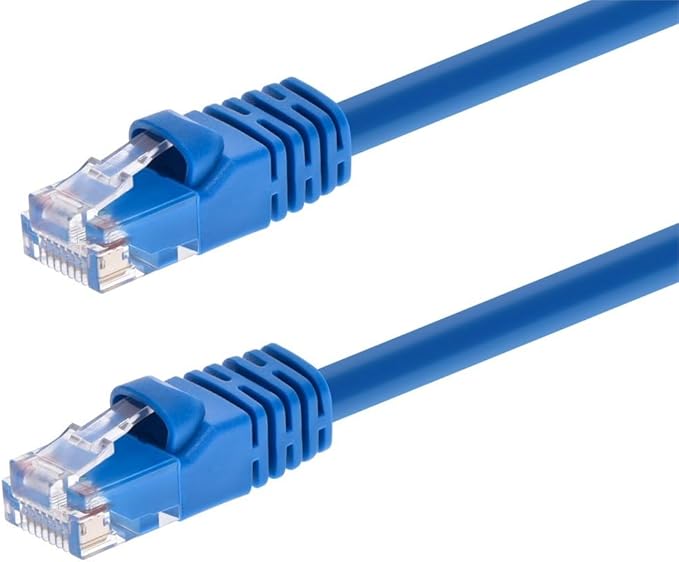Monoprice 7FT 24AWG Cat5e 350MHz UTP Ethernet Bare Copper Network Cable by Monoprice