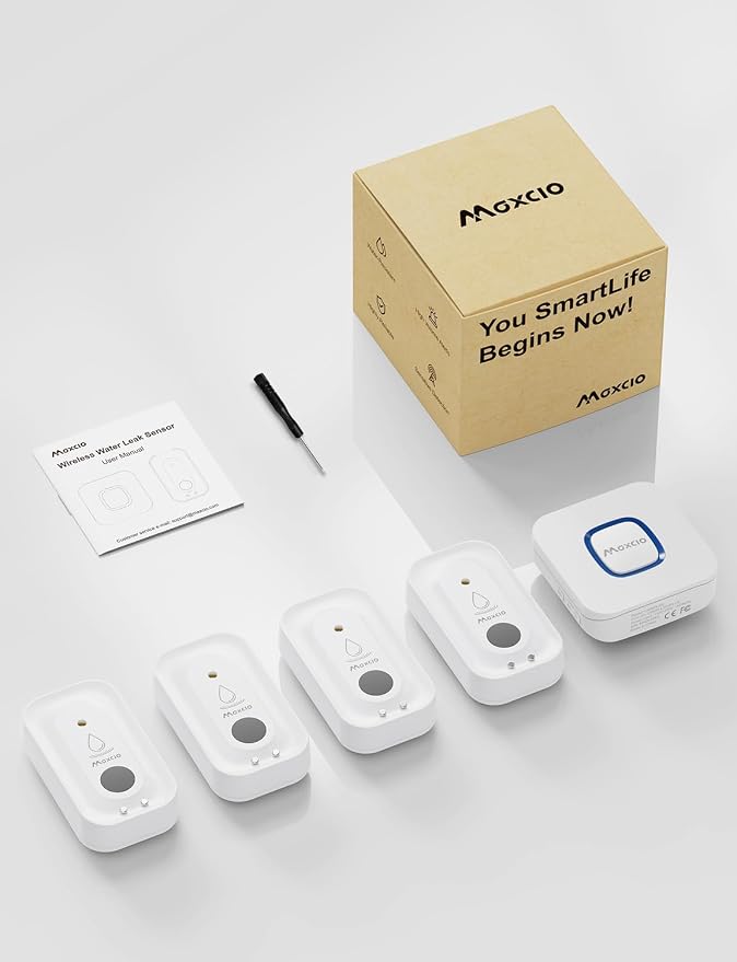 MAXCIO Wi-Fi Water Leak Detector, Smart Water Wireless Sensor - Image 9