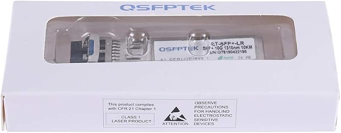QSFPTEK 10G SFP+ LR Module, 10GBASE-LR Mini Gbic SFP SMF 1310nm 10km DDM LC - Image 7