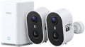 aosu Security Cameras Wireless Outdoor Home System, True 2K HD, Color Night by AOSUSecurityOffical