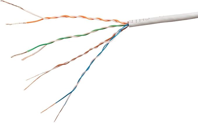 Monoprice Cat6 3ft White Component Level Patch Cable UTP 28AWG 550MHz Pure Bare - Image 4
