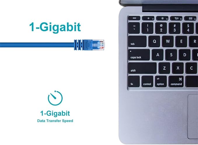 Monoprice 7FT 24AWG Cat5e 350MHz UTP Ethernet Bare Copper Network Cable - Image 5