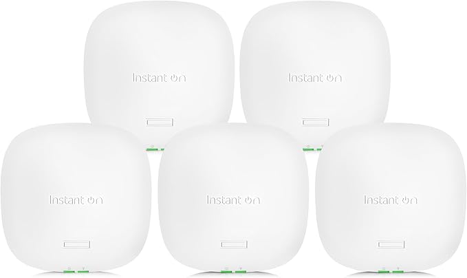 HPE Networking Instant On Access Point AP22 2x2 WiFi 6 Indoor Wireless Access by HewlettPackardEnterprise