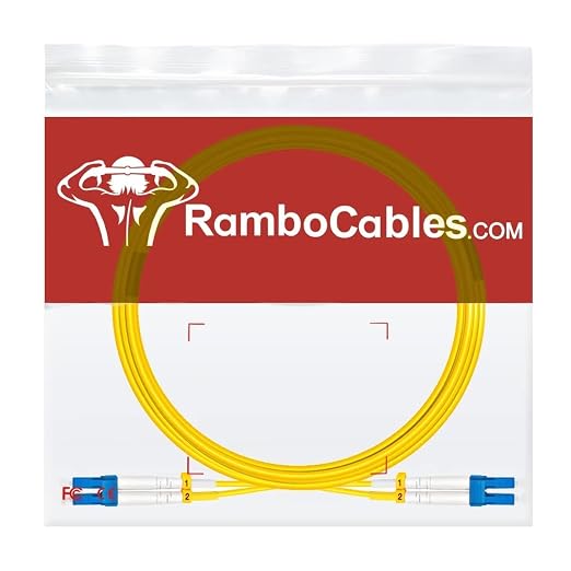 165ft OS2 LC to LC Single Mode Fiber Patch Cables, Options 0.2m~305m, Fiber - Image 7