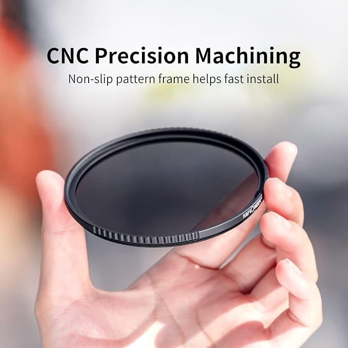 K&F Concept 49mm UV/CPL/ND Lens Filter Kit-18 Multi-Layer Coatings, UV Filter + - Image 7
