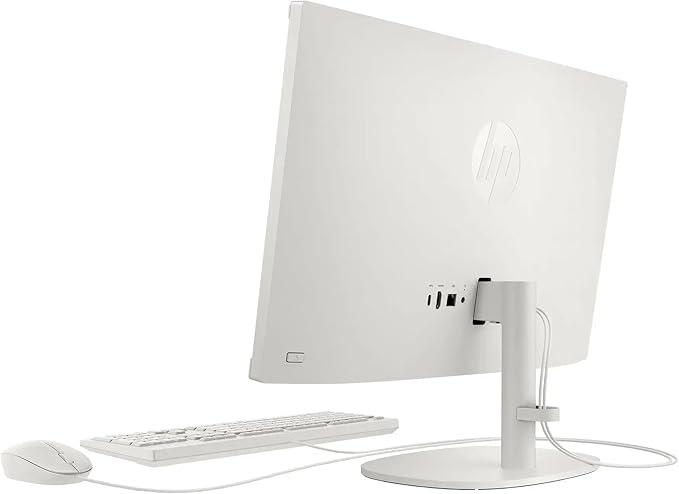 HP 21.5" FHD All-in-One Desktop Computer, 32GB RAM 1.2TB Storage (1TB SSD + 256GB Docking Station Set), Dual-Core Intel Celeron, Windows 11 Pro with Microsoft Office Lifetime Suite, Keyboard & Mouse