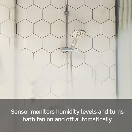 Leviton Humidity Sensor Switch for Bathroom Exhaust Fan, Automate Ventilation - Image 4