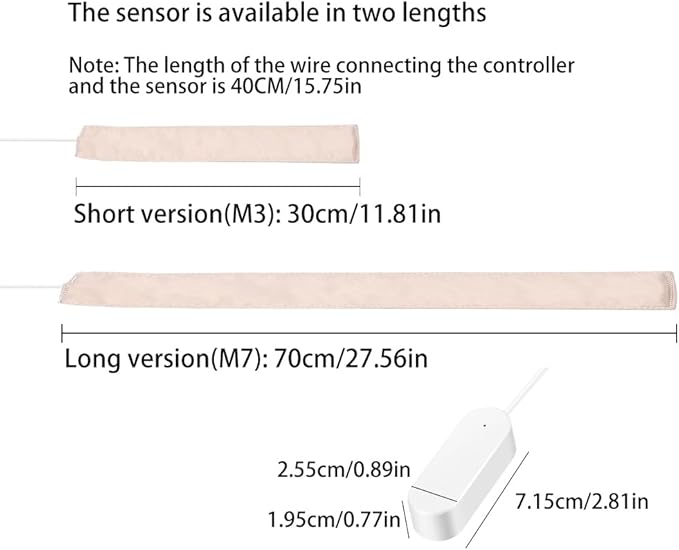 Zigbee Pressure Senor Occupancy/Presence Detector Stress Belt Hidden in - Image 3