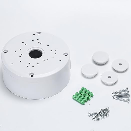 Universal Bullet Security Camera Junction Box Mount Bracket Plastic Rainproof - Image 5