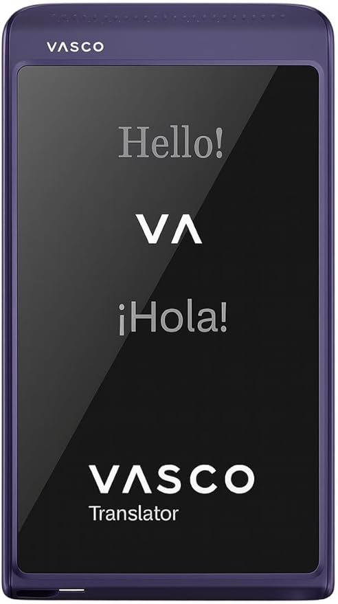 Vasco Translator Q1 | AI Voice Cloning Language Translator Device | 113 by VascoElectronics