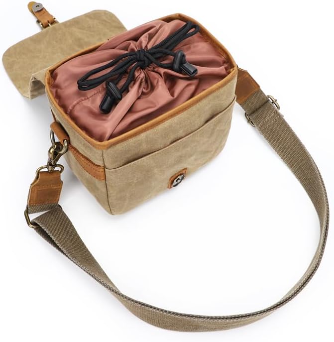 Vintage Canvas DSLR/SLR Camera Bag - Image 4
