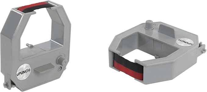uPunch Ink Ribbon for HN4000 Calculating Time Clock, 2-Pack