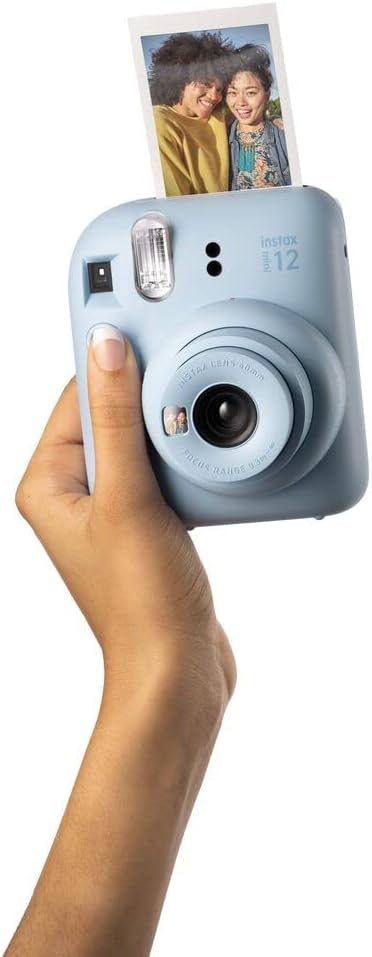 Fujifilm Instax Mini 12 Instant Film Camera Pastel Blue, Fujifilm Instax Mini - Image 3