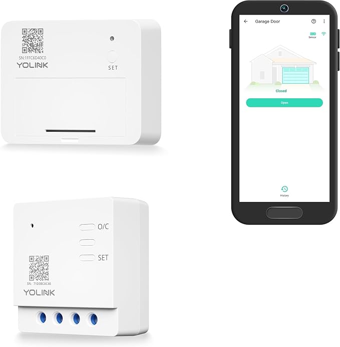 YoLink Garage Door Controller and Wireless Sensor by YoLink