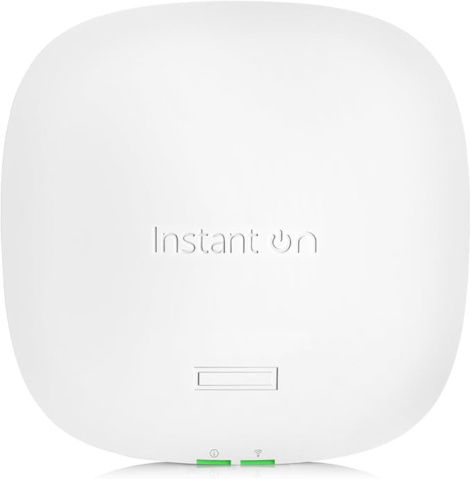 HPE Networking Instant On Access Point AP25 4x4 WiFi 6 Indoor Wireless Access by HewlettPackardEnterprise