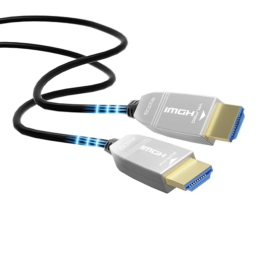 8K Fiber Optic HDMI Cable 85FT, 48Gbps Ultra High Speed HDMI 2.1 Cable by FeizLink