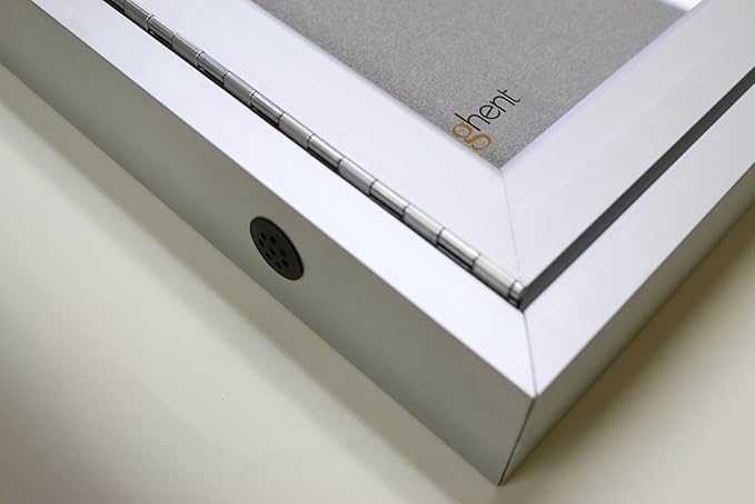 Ghent 36"x60" 2-Door Outdoor Enclosed Vinyl Bulletin Board, Shatter Resistant, with Lock, Satin Aluminum Frame - Silver (PA23660VX-193), Made in The USA