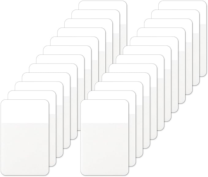 Sticky Index Tabs, Page Markers Writable File Tabs Flags for Notebooks, Binders, File Folders, Books 1.6 x 1 Inch, White (480 Pieces)