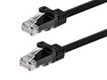 Monoprice Cat6 5ft Black Patch Cable UTP 24AWG 550MHz Pure Bare Copper Snagless by Monoprice