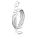 Ultra Thin Cat 6 Ethernet Cable 90° Downward Angle 1.6 Feet, Flexible & Slim by DUTEVOLNS