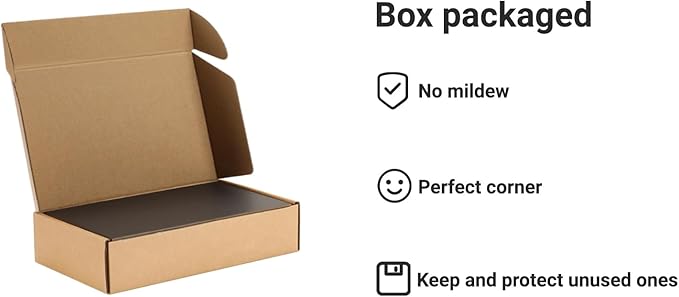 25 Pcs Book Board, Binder Board, Cover Board, Heavy Duty Chipboard for Book Binding, DIY Cardboard (Black, 5.5 x 8.5 Inch 80PT)