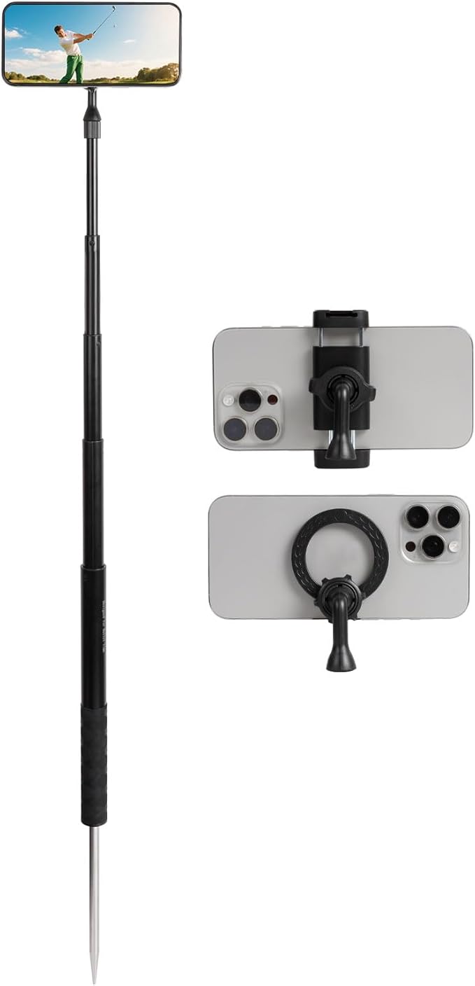 Ground Golf Monopod Phone Stand Holder by Unknown