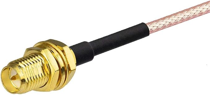 Bingfu WiFi Antenna Extension Cable RP-SMA Male to RP-SMA Female Bulkhead Mount - Image 4