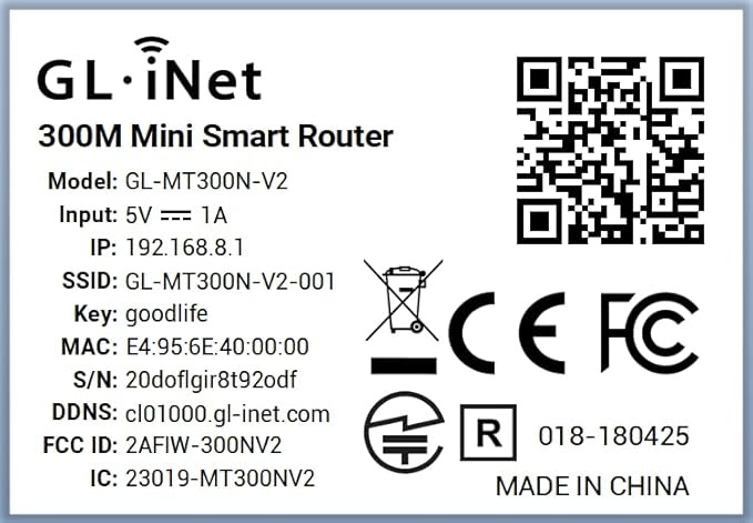 GL.iNet GL-MT300N-V2 Portable Mini Travel Wireless Pocket VPN WiFi Router - Image 9