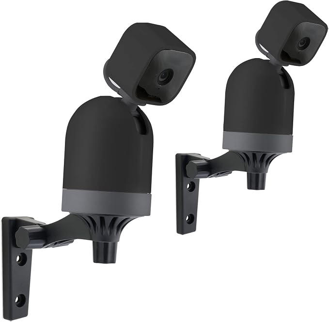 2-Pack Wall Mount Compatible for Blink Mini Pan-Tilt Mount for Ceiling Black by Unknown