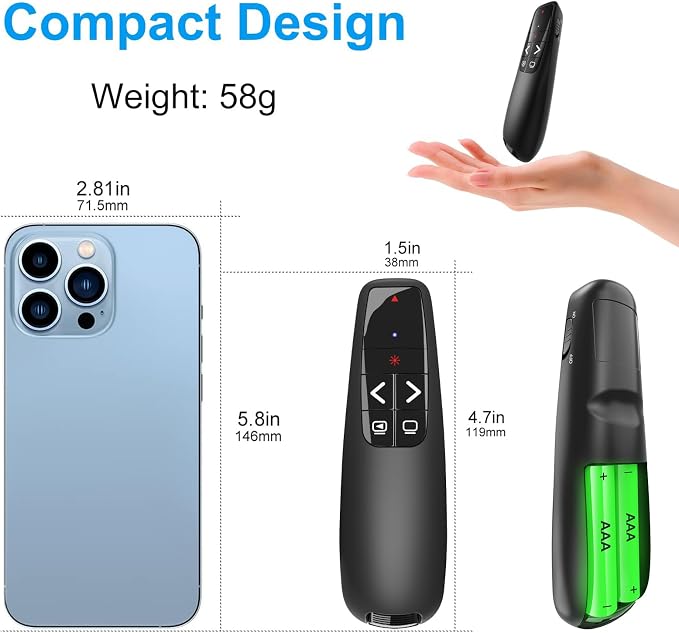 Wireless Presenter Remote, Clicker - Image 5