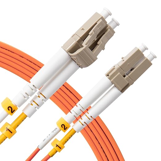 2m OM2 LC to LC Fiber Patch Cable, 1GB 50/125 Multimode Duplex LC-LC Fiber - Image 2