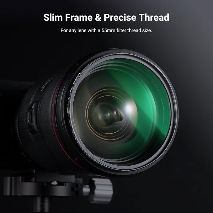 NEEWER 55mm Variable ND + CPL + UV Filter Kit - Image 8