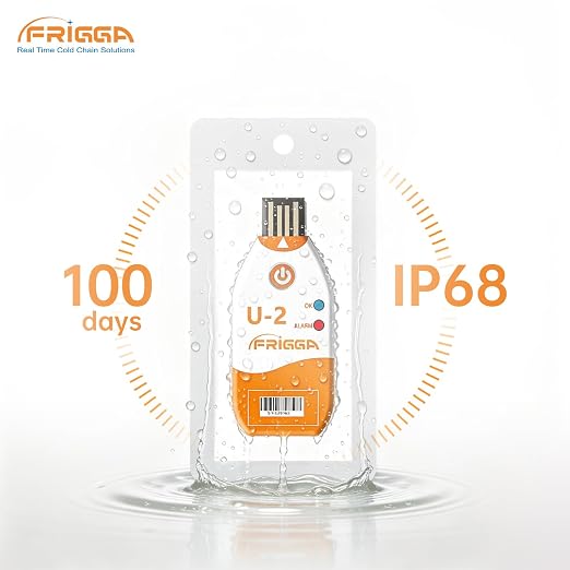 Frigga 5 Pack 100 Days USB Temperature Data Logger Single Use Temperature - Image 3