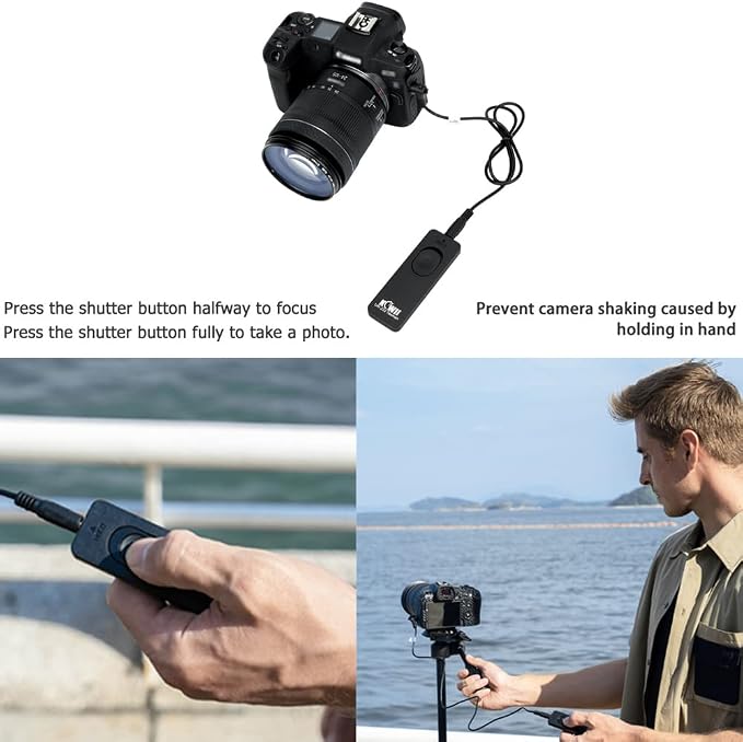 Kiwifotos RS-60E3 Remote Switch Shutter Release Cord - Image 4