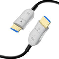 8K Fiber Optic HDMI 2.1 Cable 3.3ft, Active HDMI Cable Slim, High Speed Fiber by RUBMUD