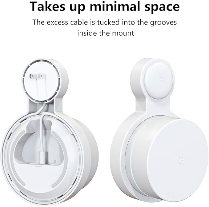 Outlet Wall Mount for Google WiFi AC1200, Cable Management & Space Saving - Image 3