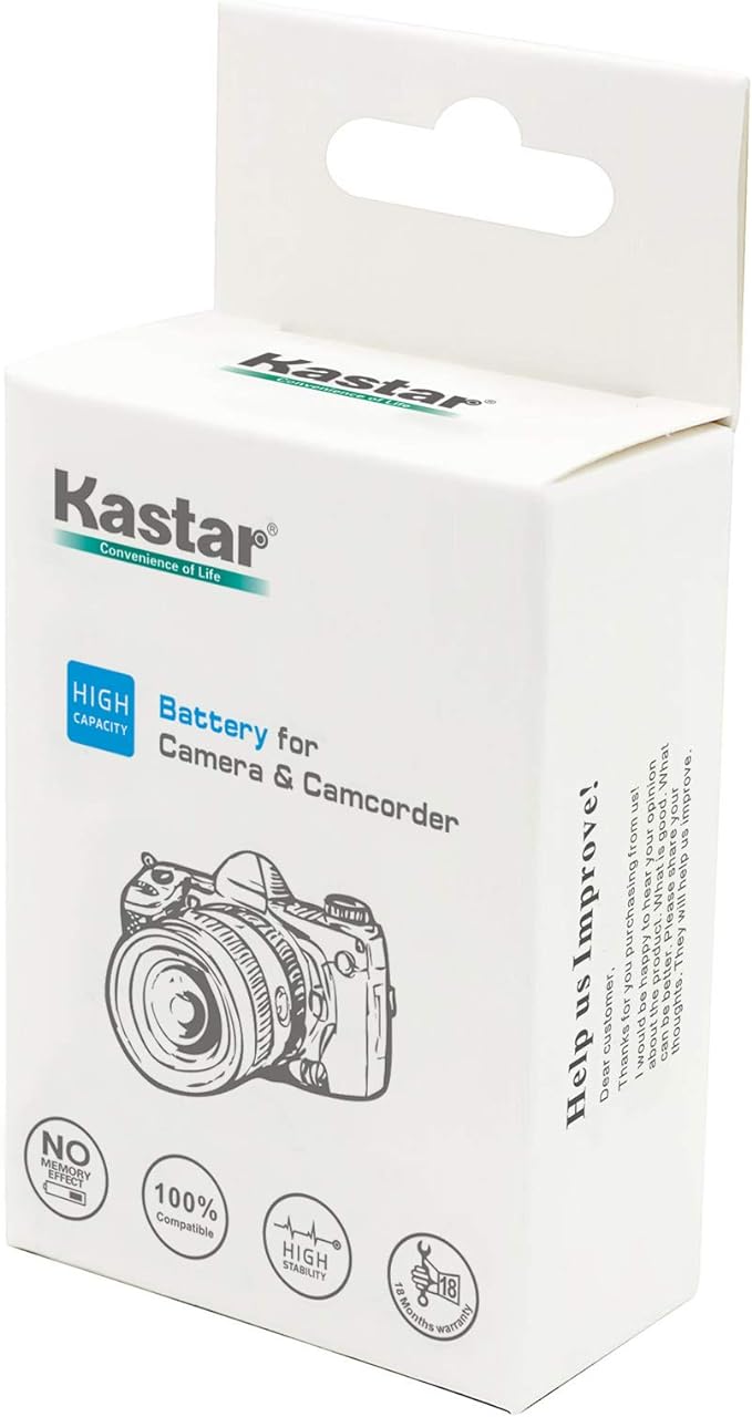 Kastar NB-6L Battery for Canon PowerShot D10, ELPH 500 HS, SX701 HS - Image 3