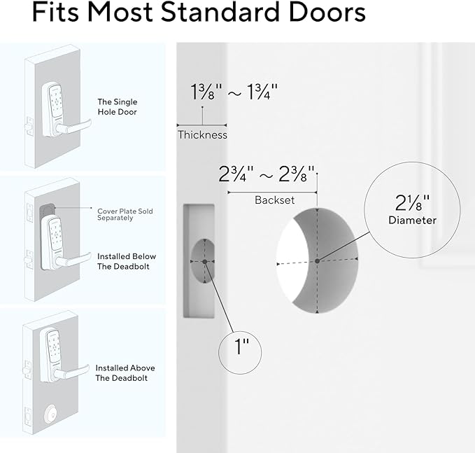 ULTRALOQ Latch 5 Built-in WiFi Smart Lock - Image 2