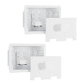9" in-Wall Media Box, Recessed Outlet Wall Box, Structured Media Enclosure by Pegzone