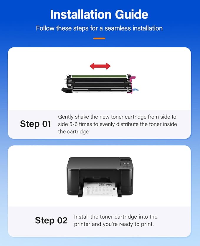 C500 C505 Drum Unit 4-Pack High Capacity Replacement for Xerox 108R01484 108R01481 108R01482 108R01483 Image-Drum Compatible for Xerox VersaLink C500 C500N C500DN C505 C505N C505DN C505S C505X Printer