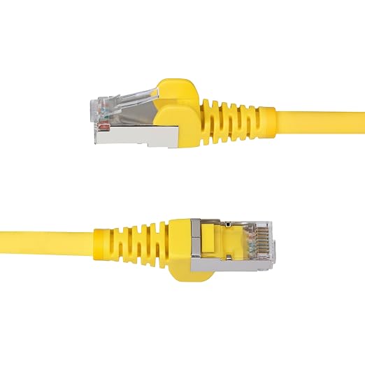 StarTech.com 6ft Yellow CAT6a Ethernet Cable, Snagless RJ45, 100W PoE++ - Image 3
