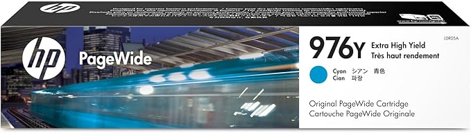 HP 976Y | PageWide Cartridge | XXL Cyan | L0R05A