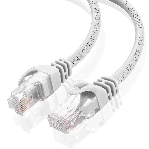 CAT 6 75 Foot Ethernet Cable Indoor High-Speed 10Gbps Snagless Long CAT6 - Image 5