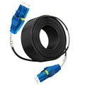 100 Feet Uniboot LC to LC Outdoor Armored Fiber Patch Cable, Low Friction by Bangun