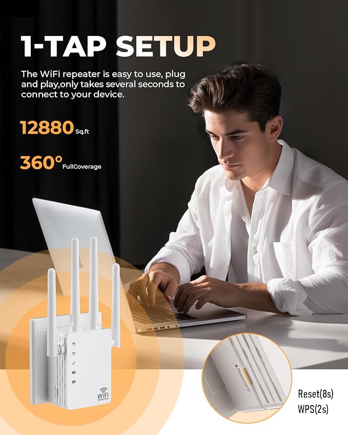 WiFi Extender, WiFi Signal Booster - Image 4